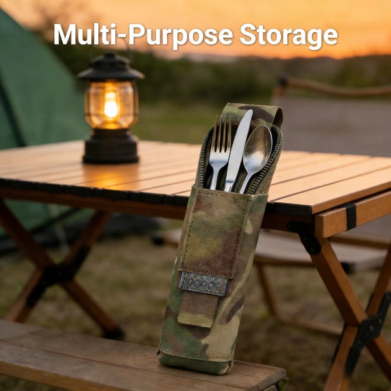 Outdoor Camping Magazine - Tactical Camo Molle Pouch Military Magazine