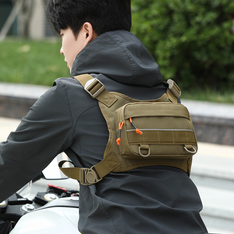 Outdoor Camping Vest - Motorcycle Riding Chest Bags Unisex Hip-hop