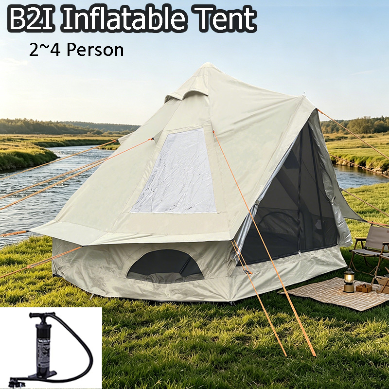 Outdoor Camping And Glamping - Inflatable Tent-3m 3 Person Inflatable Bell