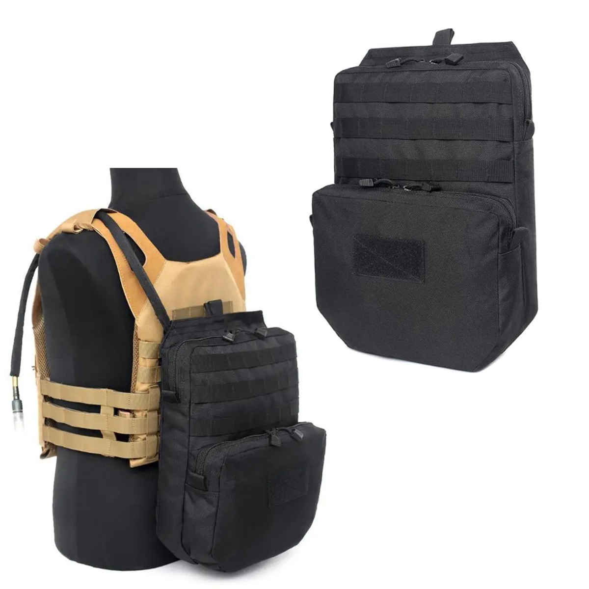 Outdoor Camping Vest - Outdoor Molle Bag Camping Hydration Backpack