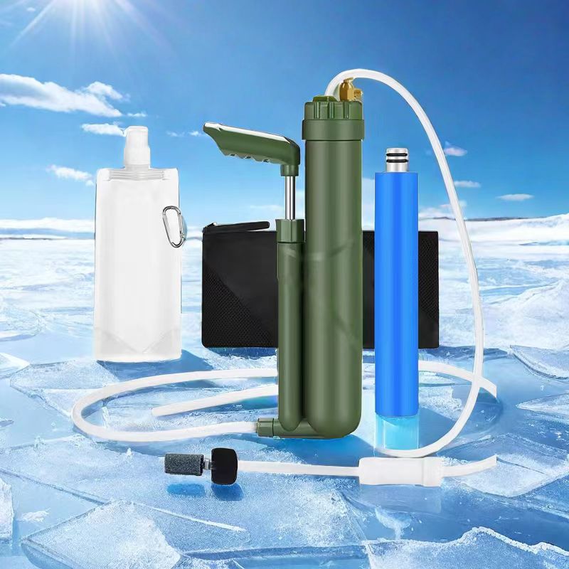 Portable Water Filter - Filterwell Portable Hand Pump RO Water
