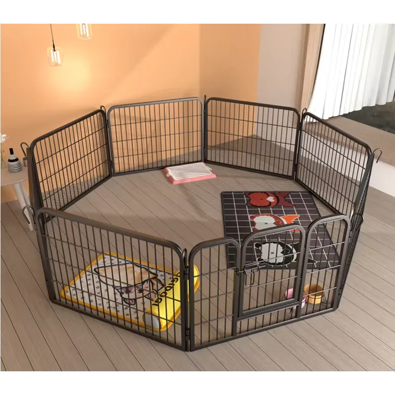 Outdoor Camping Dog Kennel - for 8 Panel Dog Playpen Metal