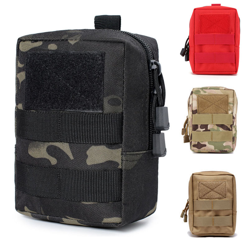 Outdoor Camping Vest - Small Tactical Pouches Molle Utility Pouch