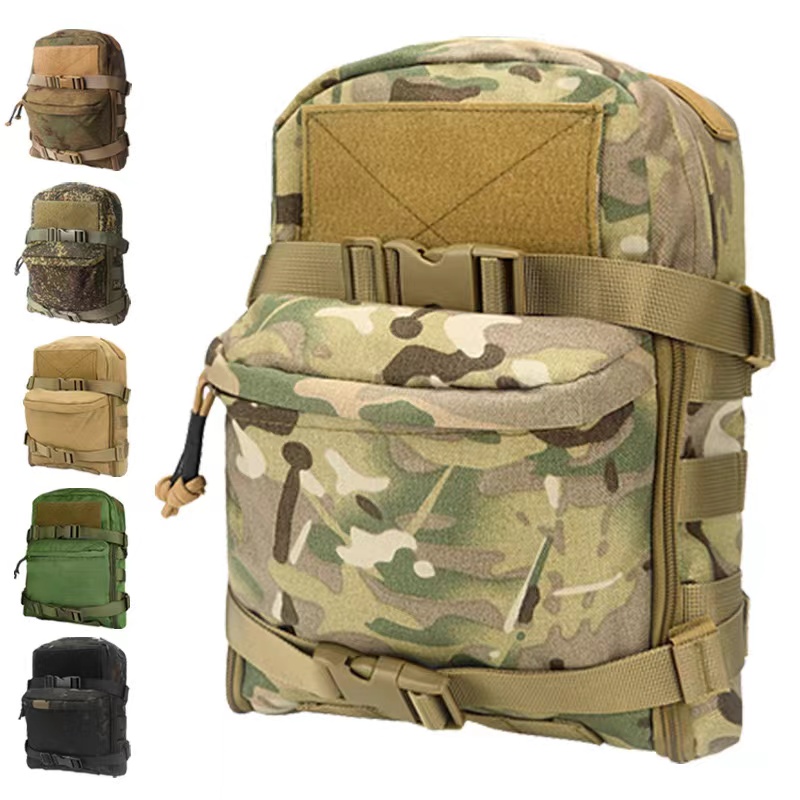 Outdoor Camping Vest - Outdoor Vest 1000D Nylon Bag Lightweight