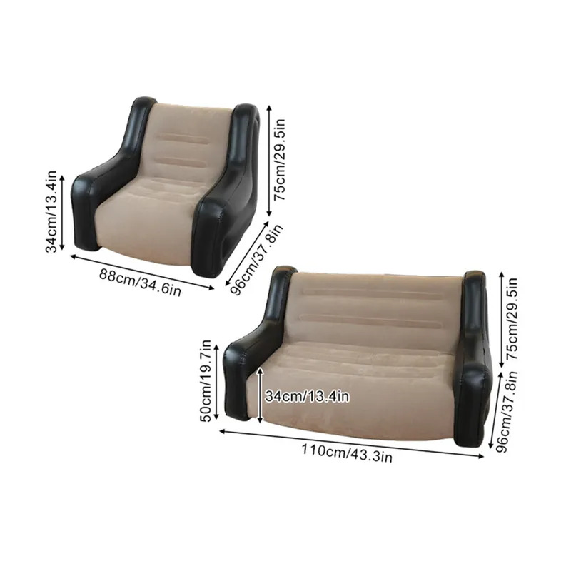 Air Mattress Inflatable Sofa D - Inflatable Mattress ulasan dan harga