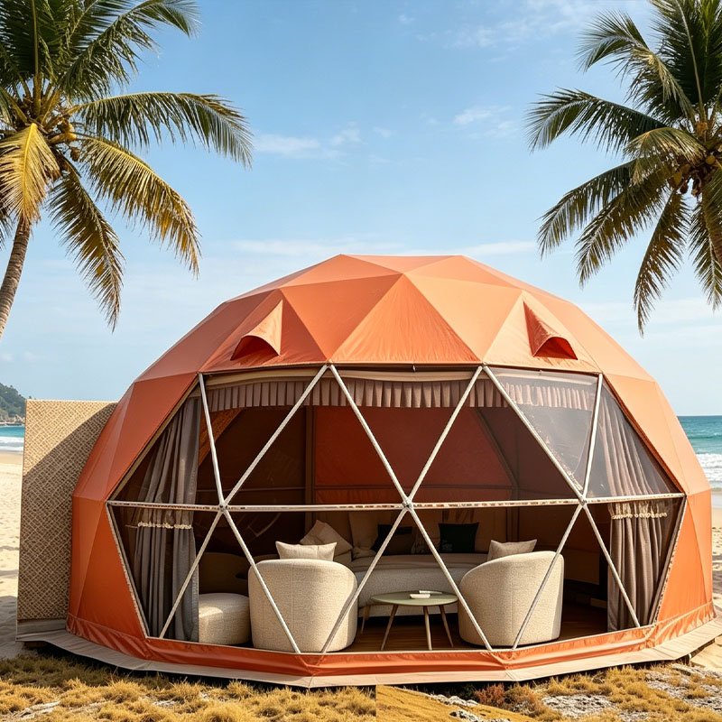 Luxury Glamping Dome House Geo - Outdoor Camping And Glamping ulasan dan harga