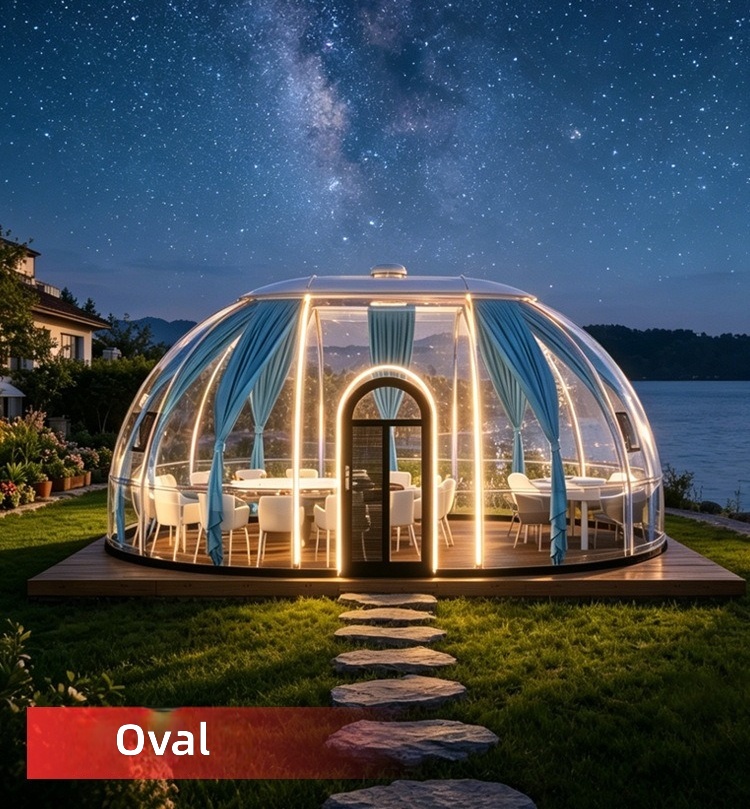 Transparent Dome Bubble House, - Outdoor Camping And Glamping ulasan dan harga