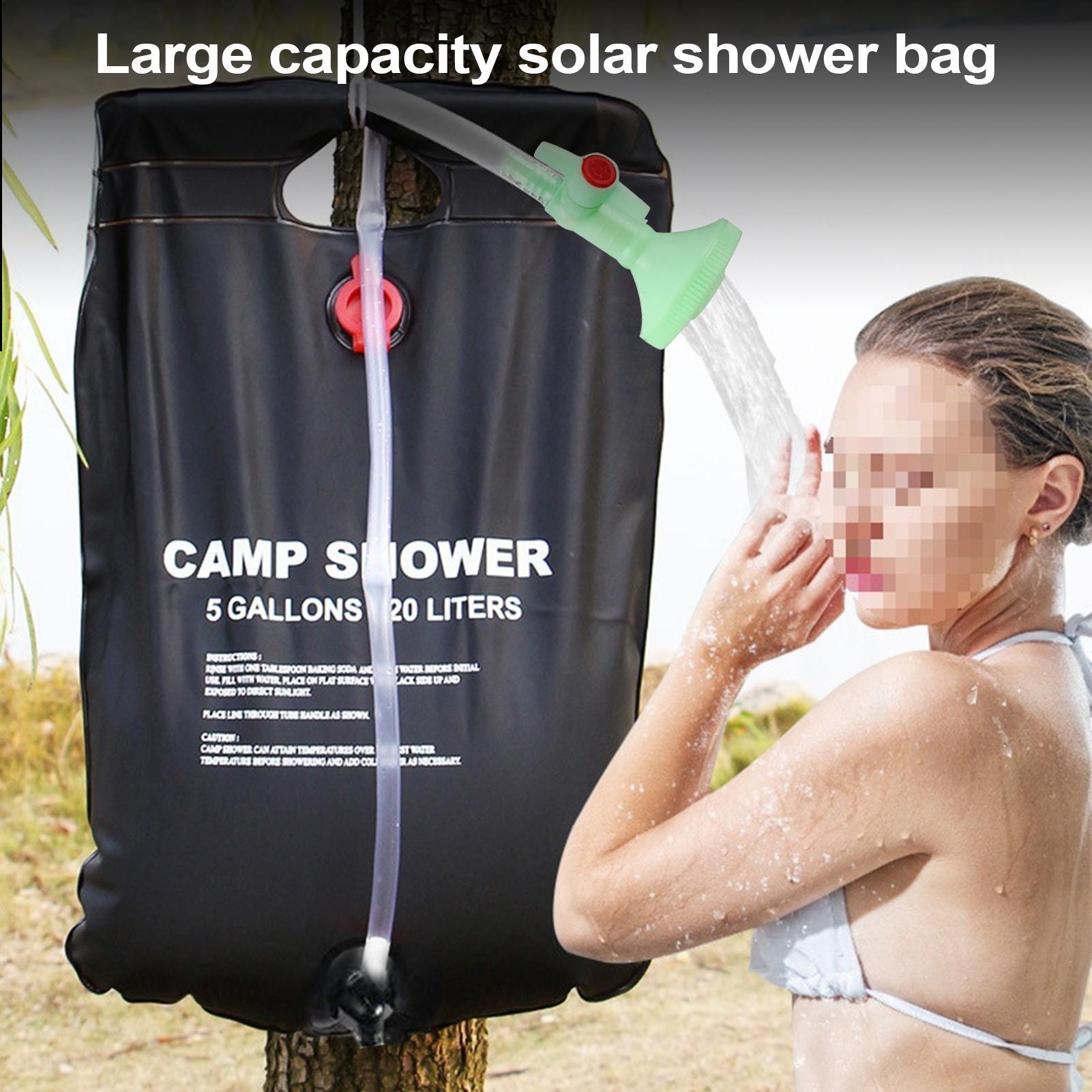 Outdoor Shower Bag Camping Wat - Outdoor Camping Hot Water Heater ulasan dan harga