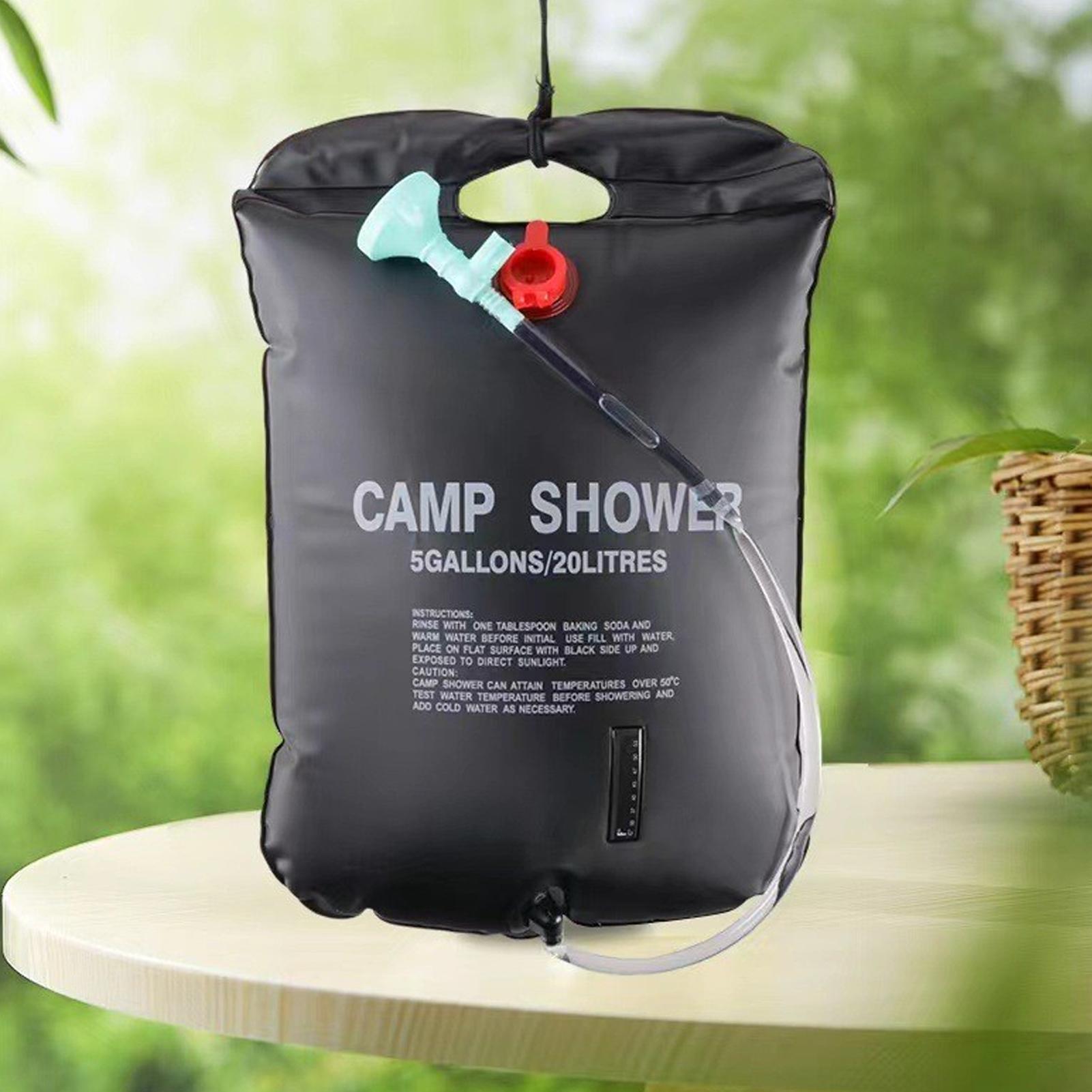 Outdoor Shower Bag Camping Wat - Outdoor Camping Hot Water Heater ulasan dan harga