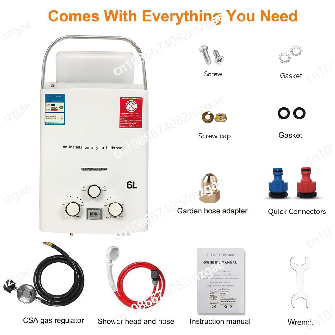 New Tankless Water Heater Outd - Outdoor Camping Hot Water Heater ulasan dan harga