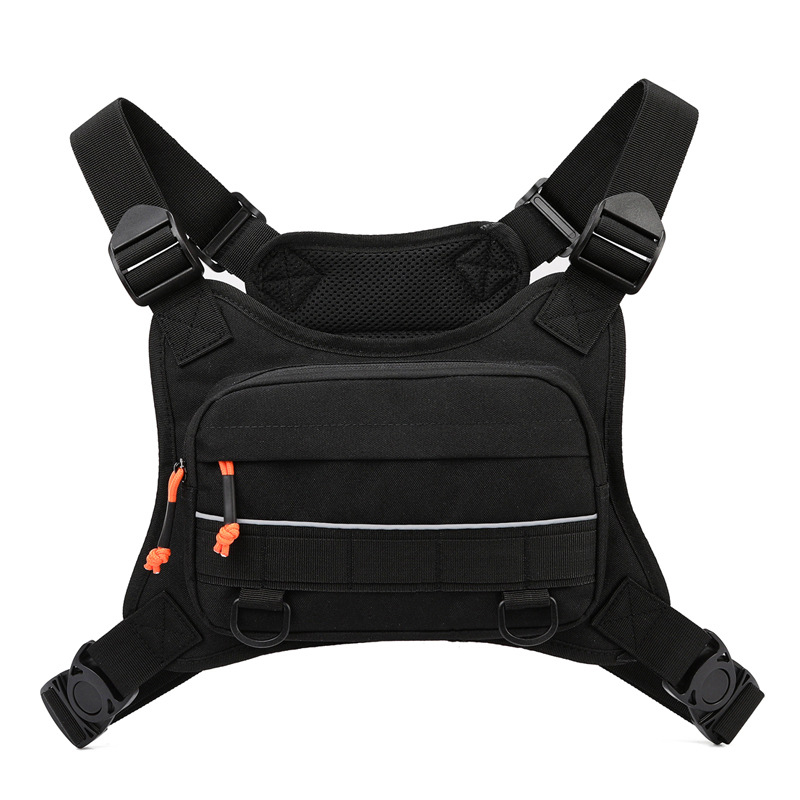 Motorcycle Riding Chest Bags U - Outdoor Camping Vest ulasan dan harga