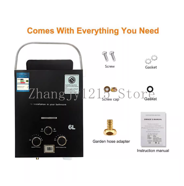 Propane LPG  Gas Tankless Wate - Outdoor Camping Hot Water Heater ulasan dan harga