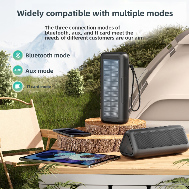 HiFi Portable Solar Powered Bl - Outdoor Camping Videos ulasan dan harga