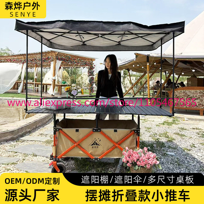 1PCS camper stall large foldab - Outdoor Camping Table ulasan dan harga