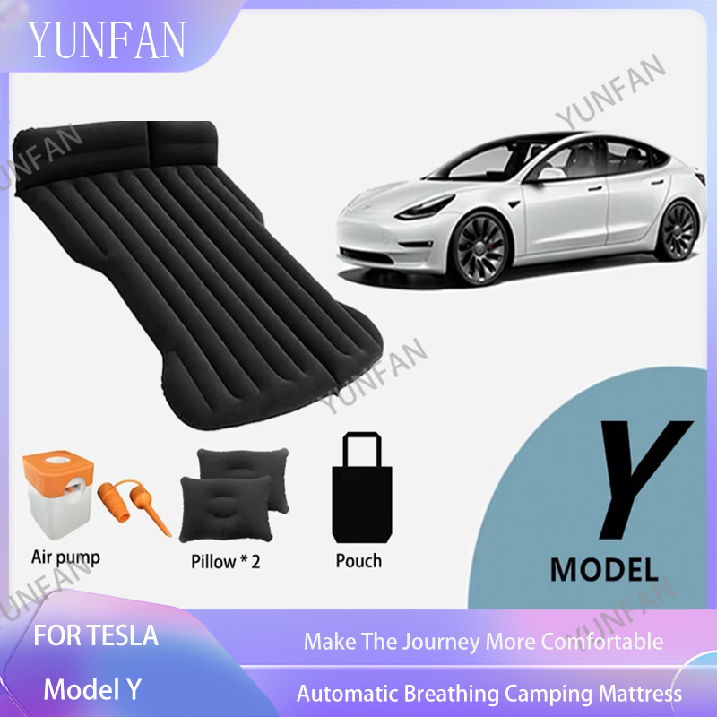 For Tesla Model Y PVC Inflatab - Outdoor Camping Cot ulasan dan harga