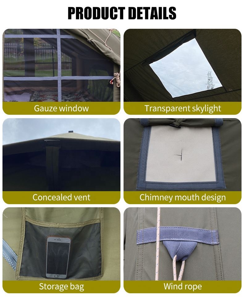 Luxury 3-4 Season Large Air Te - Outdoor Camping And Glamping ulasan dan harga