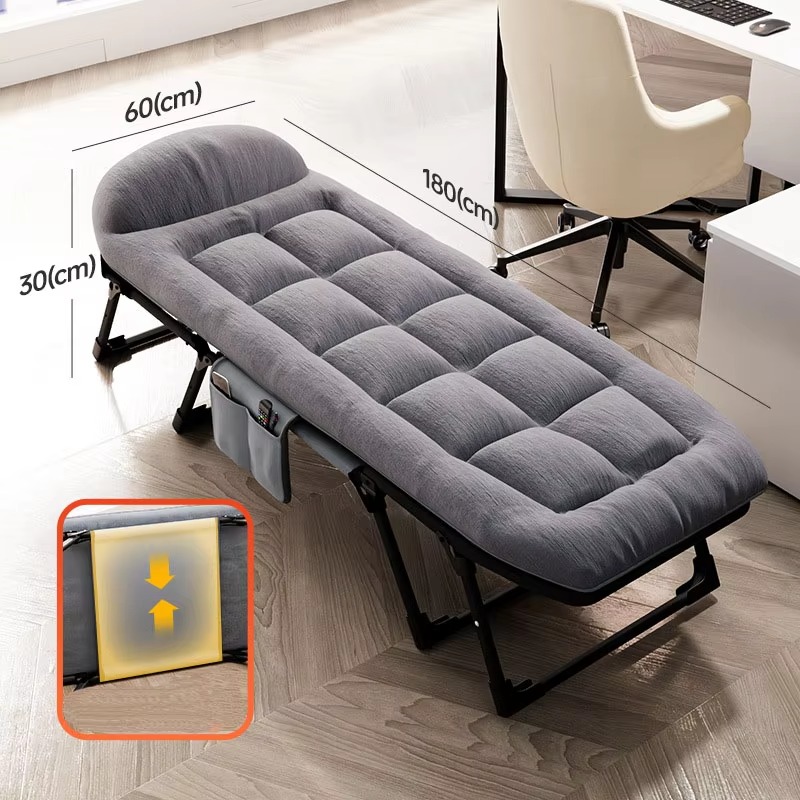 170*55CM Folding Bed Easy Carr - Outdoor Camping Cot ulasan dan harga