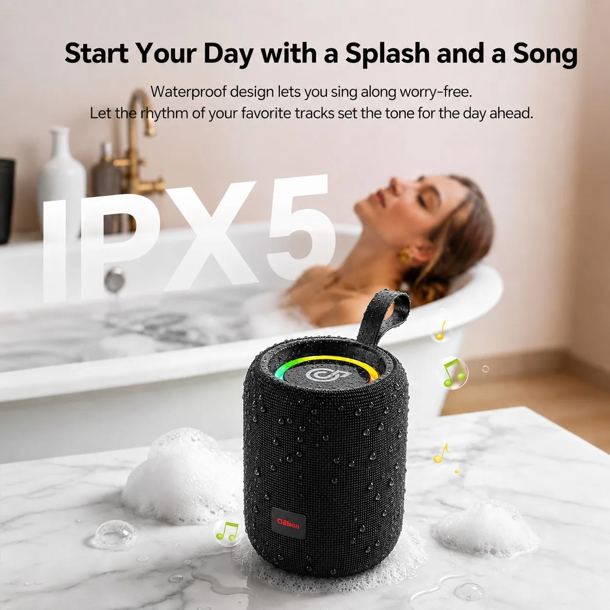 Portable Bluetooth Speaker IPX - Outdoor Camping Videos ulasan dan harga