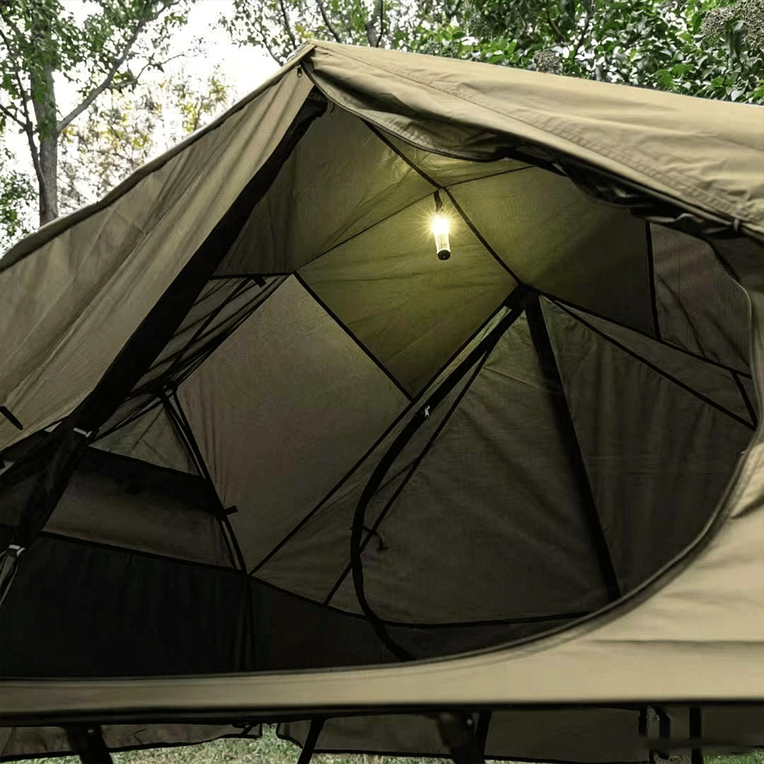 Lightweight Elevated Camping B - Outdoor Camping Cot ulasan dan harga