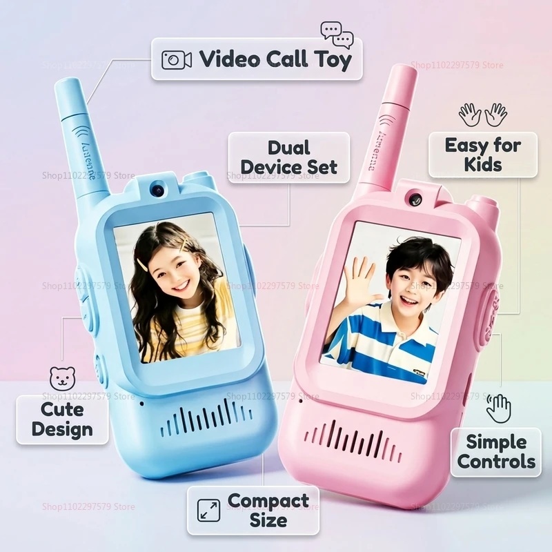 NEW Kids Video Walkie Talkies  - Outdoor Camping Videos ulasan dan harga