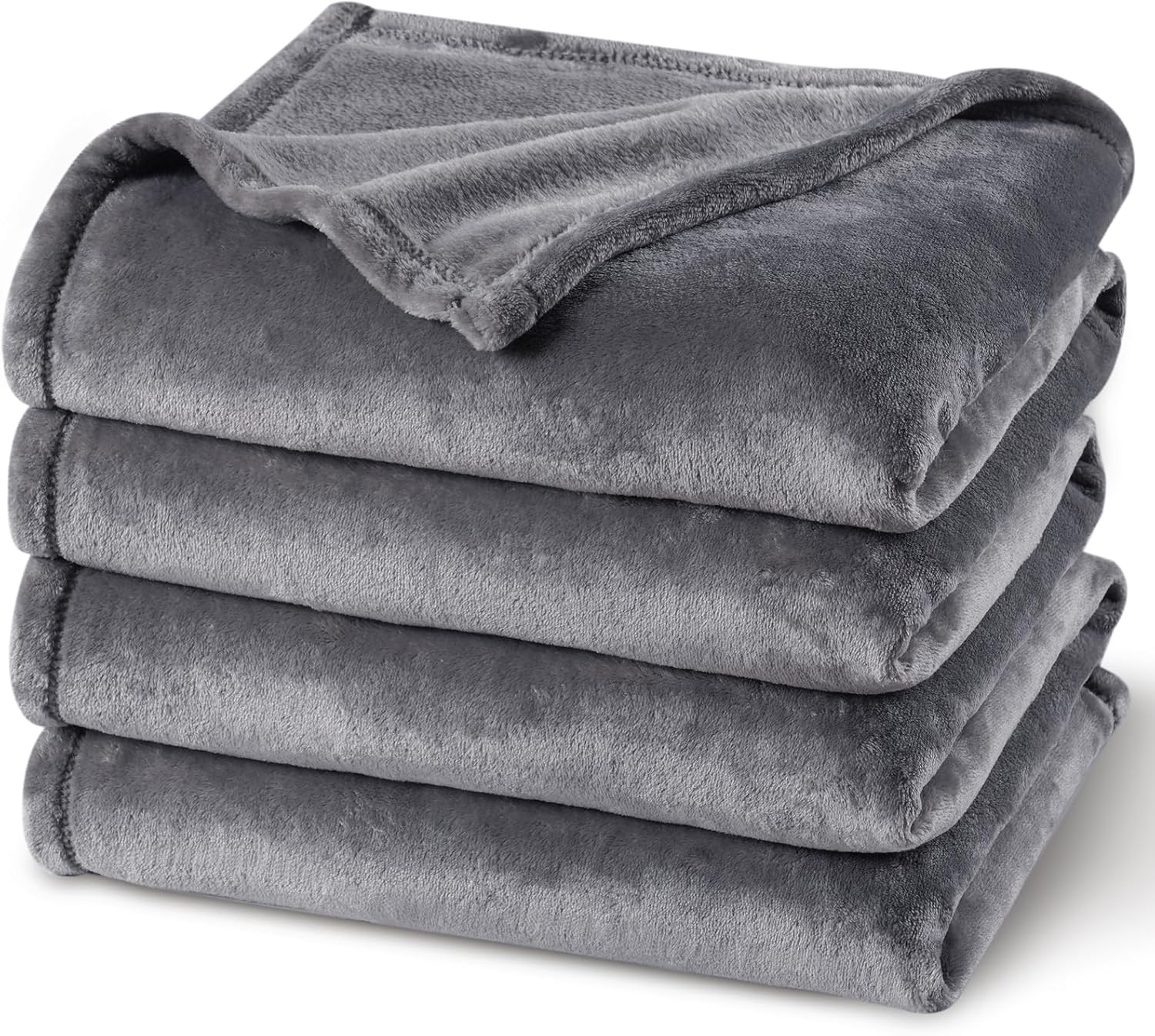Fleece Blanket Grey Lightweigh - Outdoor Camping Movies ulasan dan harga