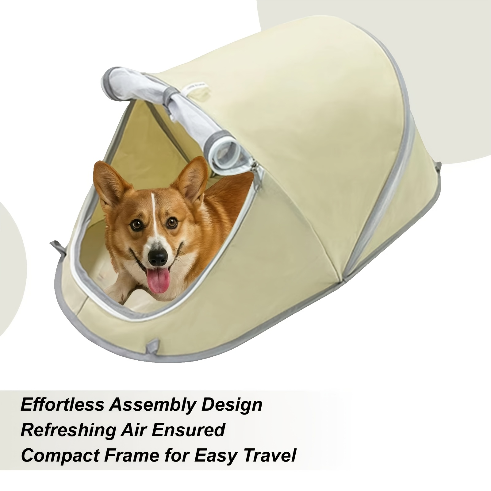 Foldable Pet Tent Portable Dog - Outdoor Camping Dog Kennel ulasan dan harga