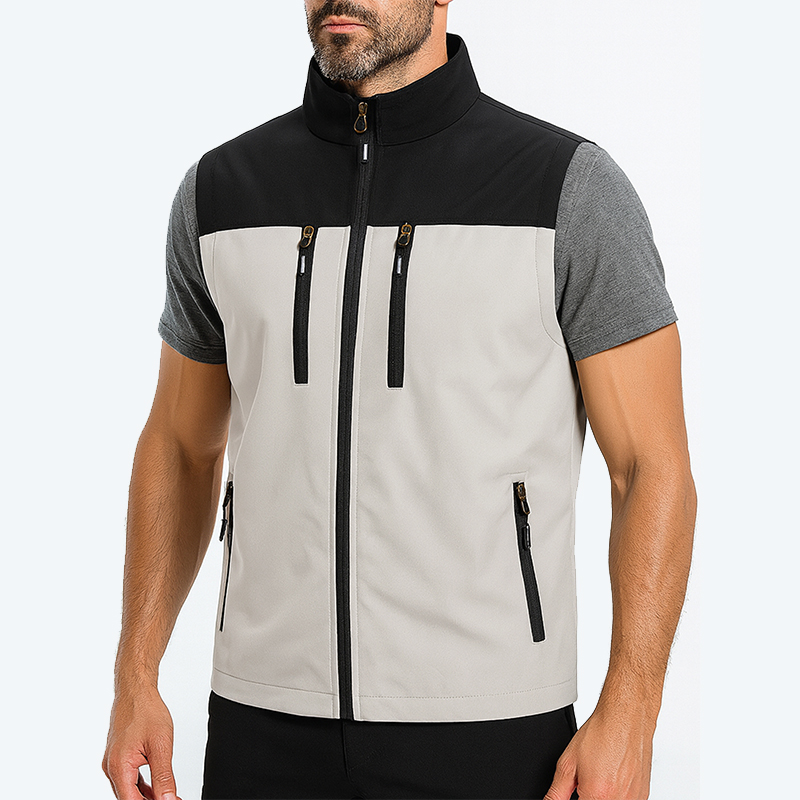 Men's Lightweight Softshell Ve - Outdoor Camping Vest ulasan dan harga