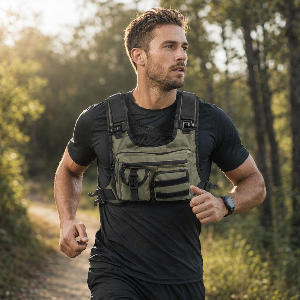 Multi Pocket Outdoor Tactical  - Outdoor Camping Vest ulasan dan harga