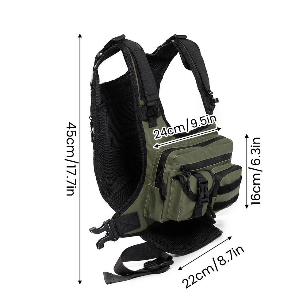 Multi Pocket Outdoor Tactical  - Outdoor Camping Vest ulasan dan harga