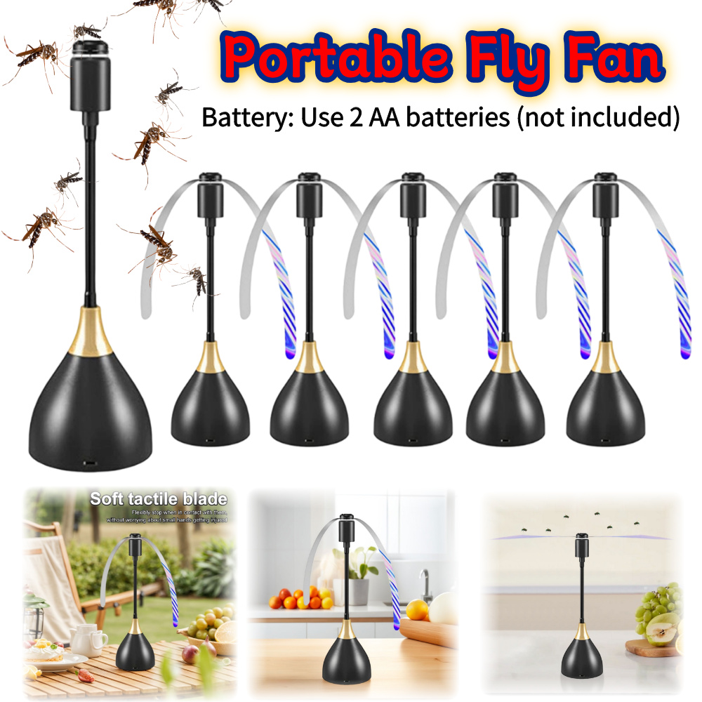 1-3PCS Fly Fans for Tables Por - Outdoor Camping Table ulasan dan harga