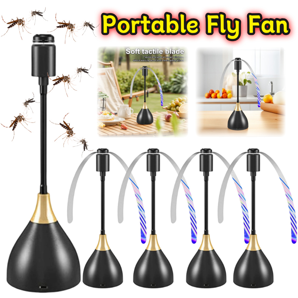 1-3PCS Fly Fans for Tables Por - Outdoor Camping Table ulasan dan harga