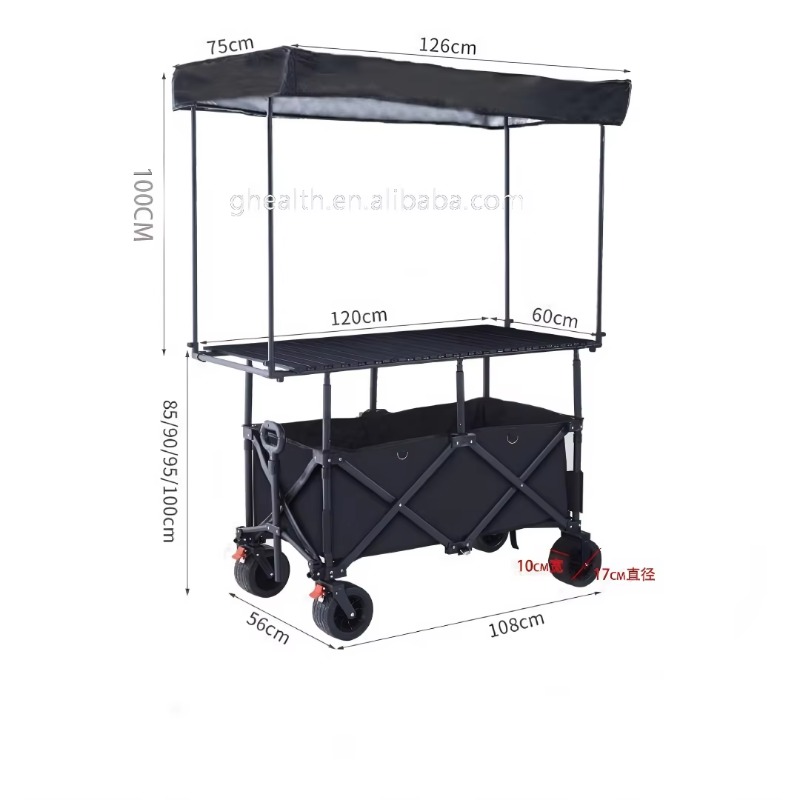 Stall Folding Steel Table Trol - Outdoor Camping Table ulasan dan harga