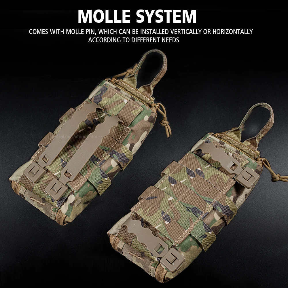 Camping First Aid Kit MOLLE Wa - Outdoor Camping Vest ulasan dan harga