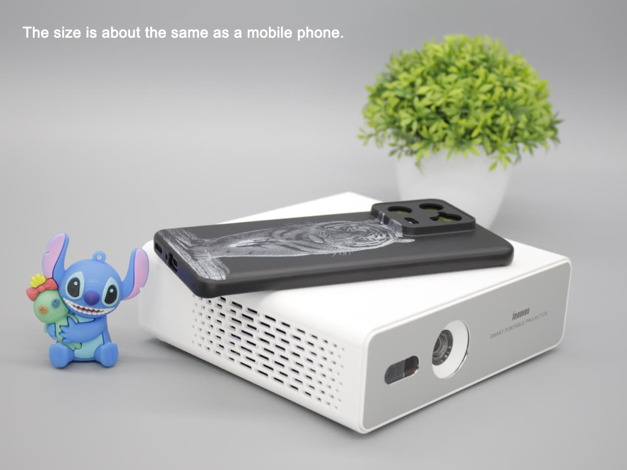 Jenovox M5000 Mini DLP Project - Outdoor Camping Videos ulasan dan harga