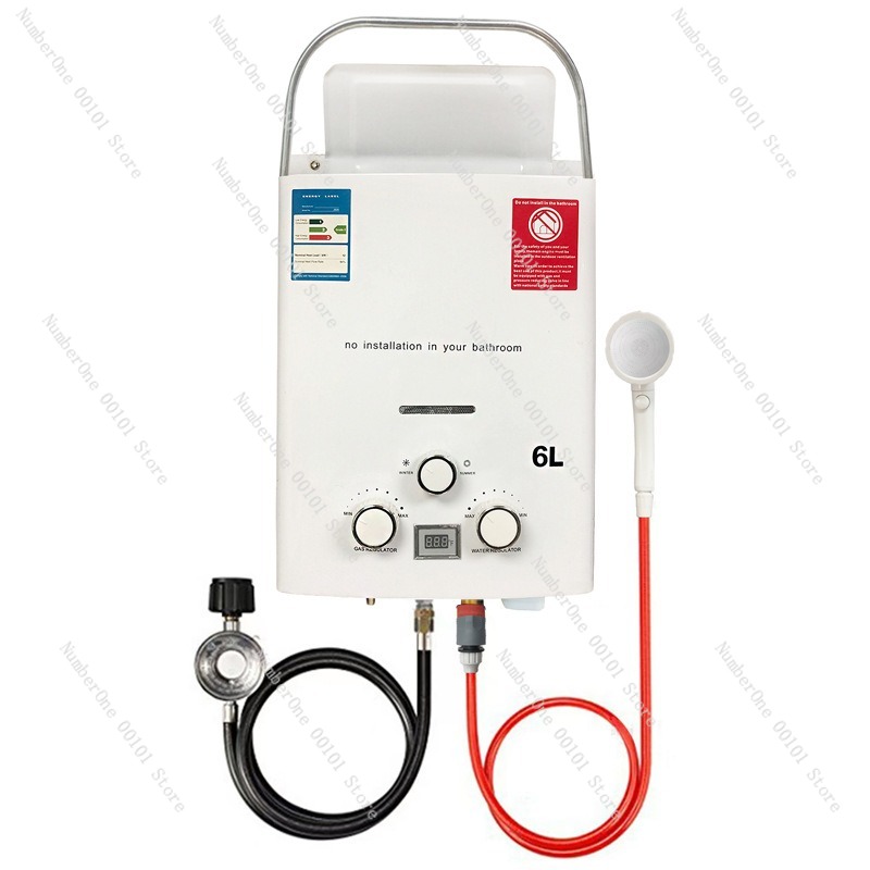 Propane LPG  Gas Tankless Wate - Outdoor Camping Hot Water Heater ulasan dan harga