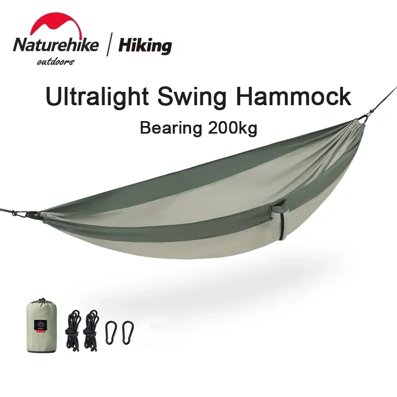 Naturehike Swing Hammock 1 2 P - Outdoor Camping Cot ulasan dan harga