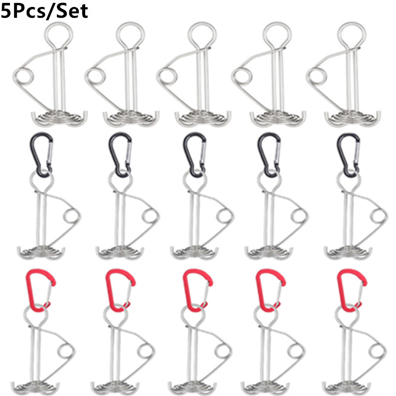 Windproof 5PCS Rope Buckle Ret - Outdoor Camping Decke ulasan dan harga