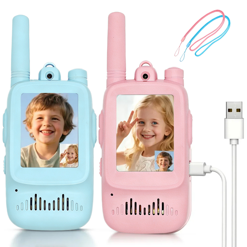 2pcs Kids Video Walkie Talkie  - Outdoor Camping Videos ulasan dan harga