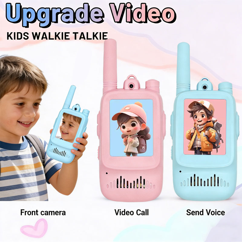 2pcs Kids Video Walkie Talkie  - Outdoor Camping Videos ulasan dan harga