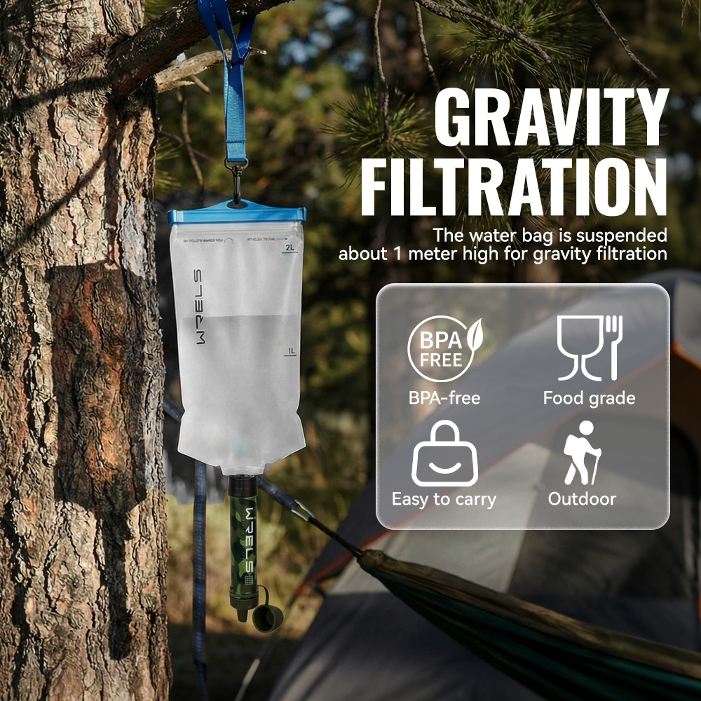 WRELS Outdoor Portable Water F - Portable Water Filter ulasan dan harga