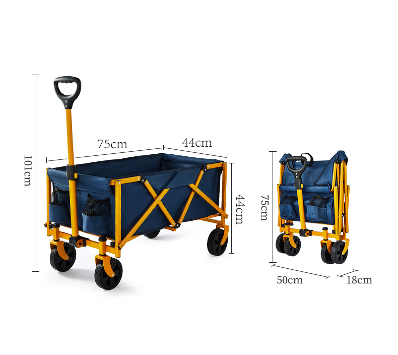 Collapsible Foldable Wagon, Be - Outdoor Camping Table ulasan dan harga