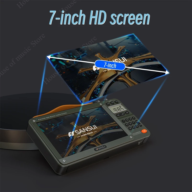 Sansui F50/F51 HD Screen Video - Outdoor Camping Videos ulasan dan harga