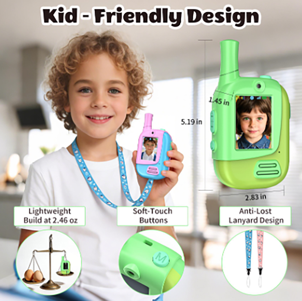 2 Pack Rechargeable Kids Video - Outdoor Camping Videos ulasan dan harga