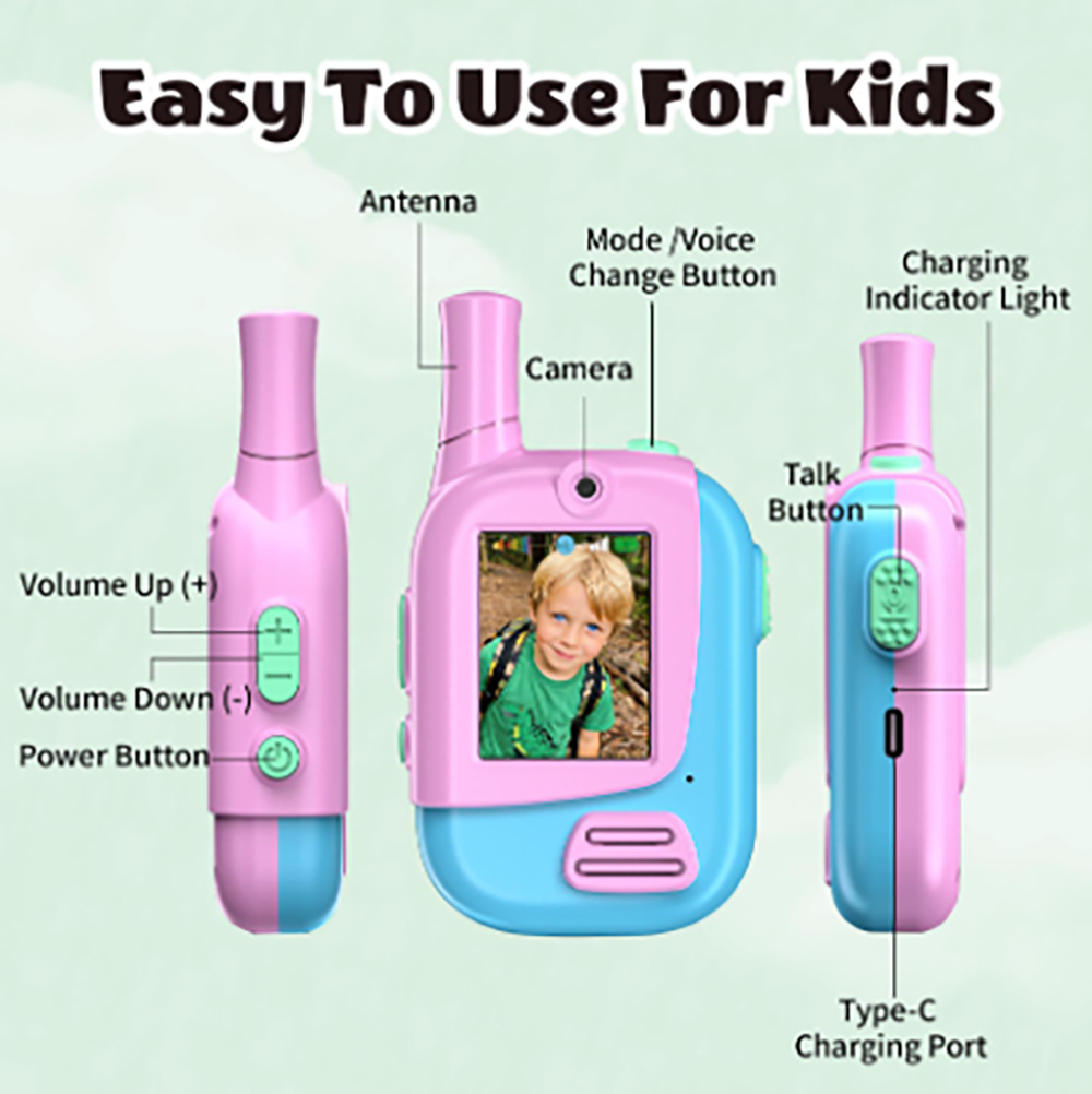 2 Pack Rechargeable Kids Video - Outdoor Camping Videos ulasan dan harga