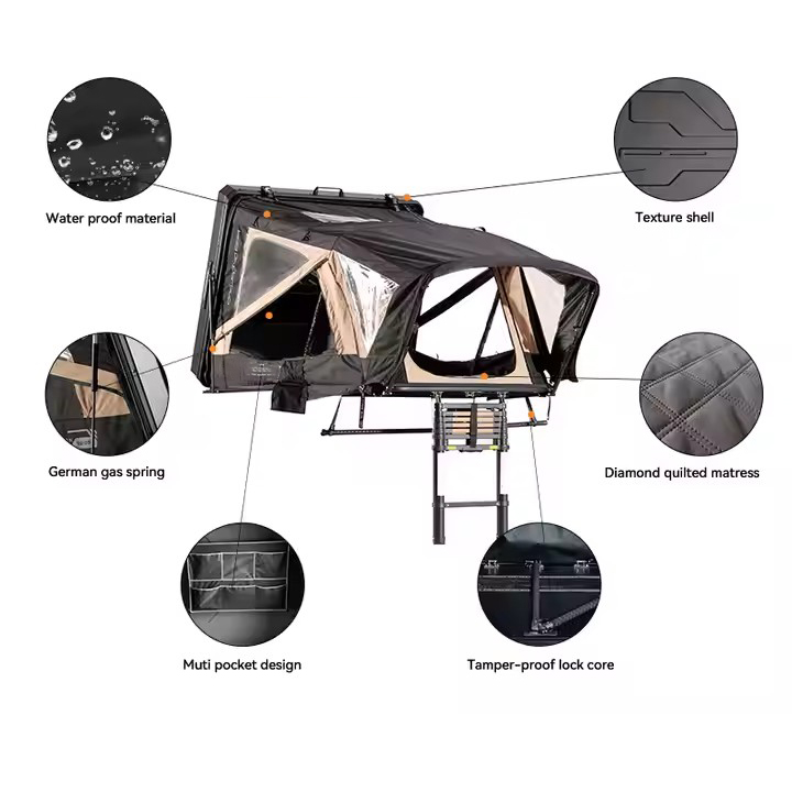 Custom Large Space Aluminum SU - Outdoor Camping And Glamping ulasan dan harga